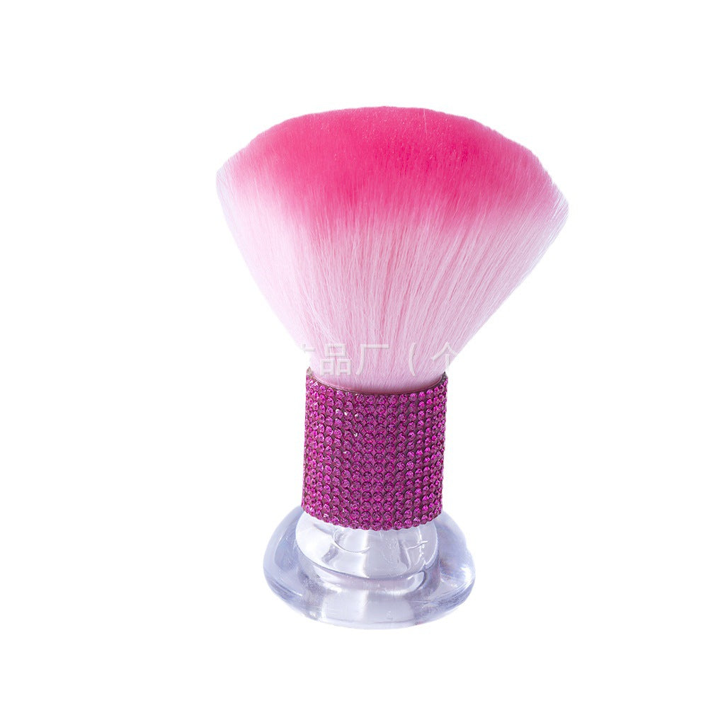 Wholesale Diamond mushroom head loose powder brush makeup brush cleaning brush tool blush brush nail art dust brush